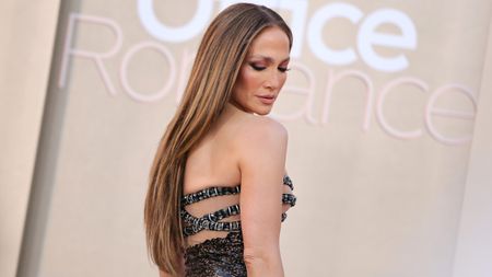 LOS ANGELES, CALIFORNIA - MAY 26: Jennifer Lopez attends the world premiere of Netflix's "Office Romance" at The Egyptian Theatre Hollywood on May 26, 2026 in Los Angeles, California. 