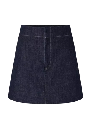 Betsy A-Line Denim Mini Skirt