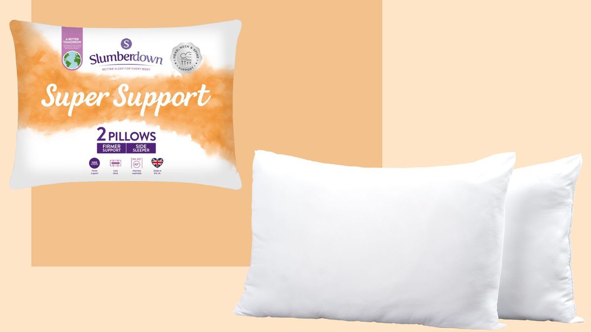 Examen de l’oreiller Slumberdown Super Support Firmer : un ensemble économique adapté aux dormeurs latéraux