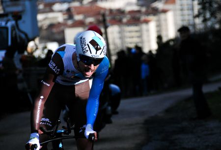 Pierre Latour (AG2R-La Mondiale) giving it his all against the clock