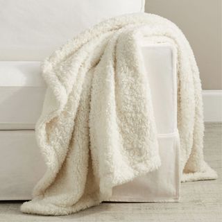 Fireside Cozy Sherpa Reversible Throw