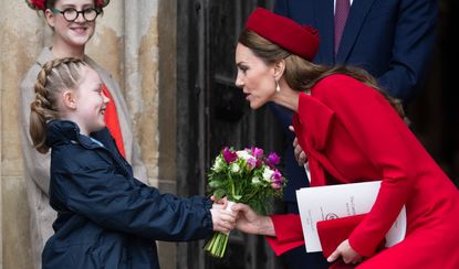 The Princess of Wales attends this week's Commonwealth Day Service at Westminster Abbey