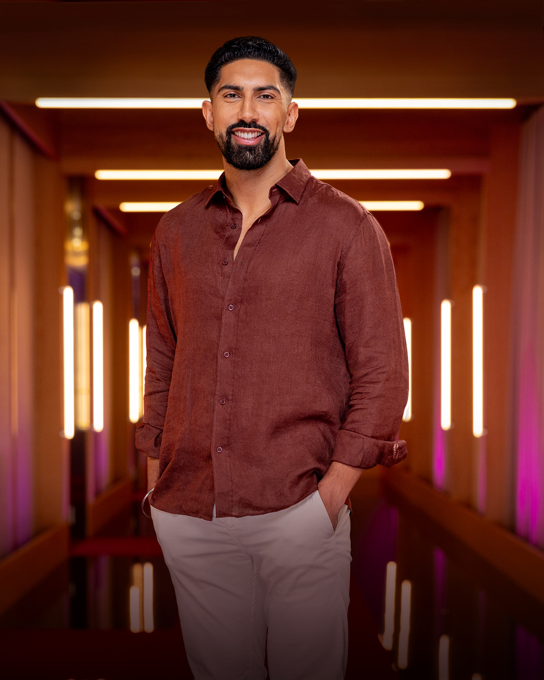Ajay from 'Love is Blind: UK' season 3.