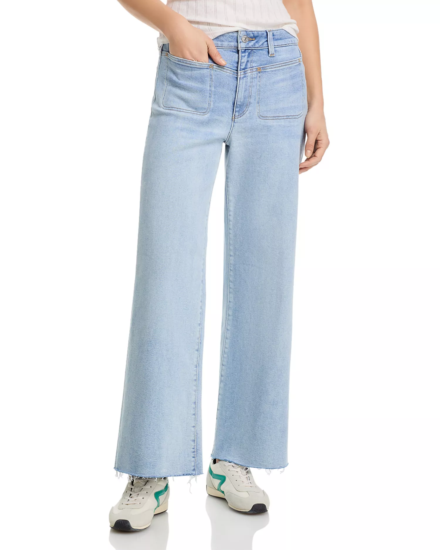 Paige, Anessa High Rise Jeans in La Belle