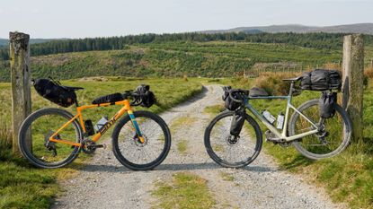 BMC Kaius and Scott Addic Gravel on the Trans Cambrian Way