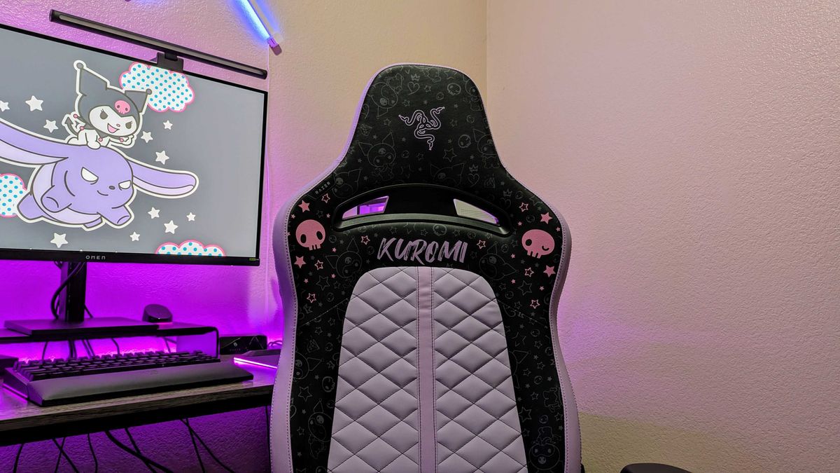 The Razer Enki X Kuromi Edition.