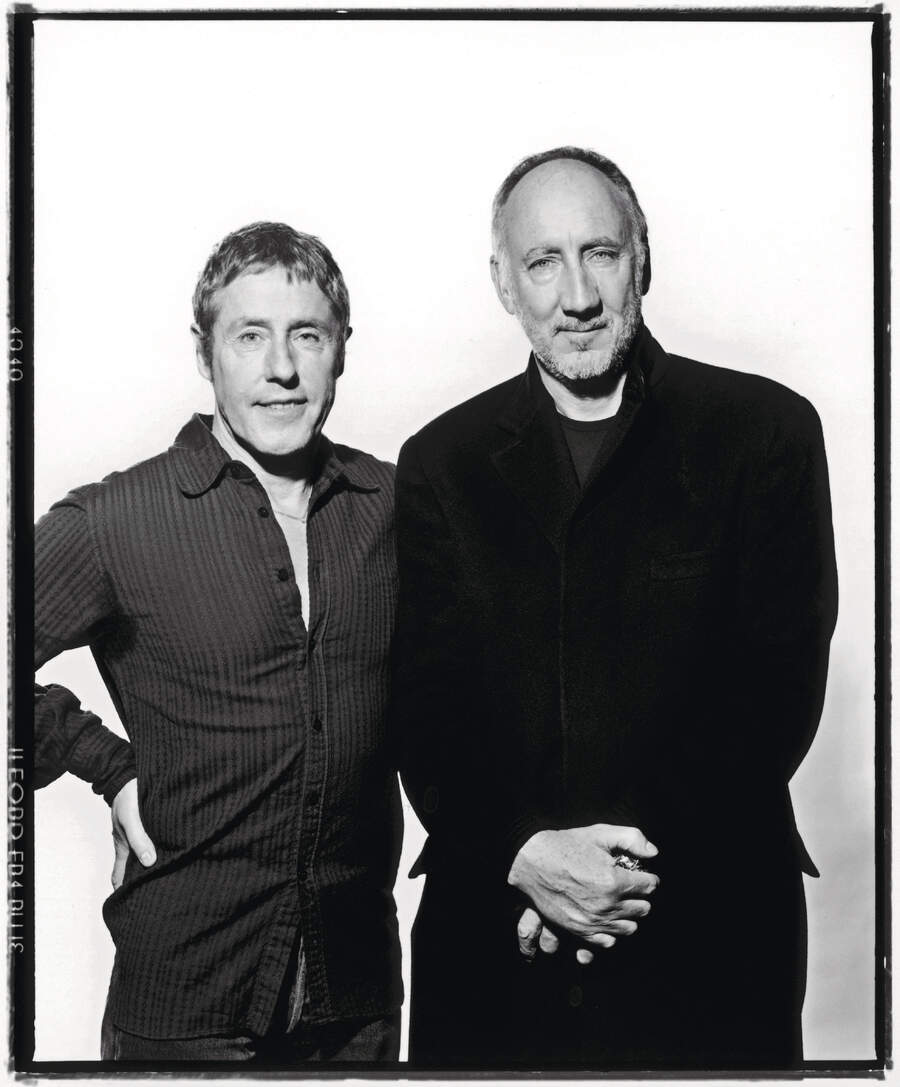 Roger Daltrey and Pete Townshend