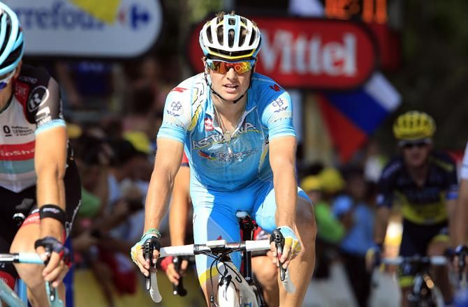 Jakob Fuglsang (Astana) lost a bit of ground on stage 16