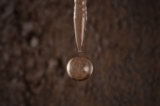 Mars in a water droplet
