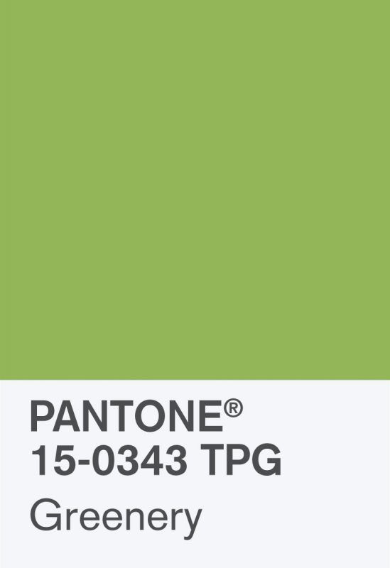 Pantone have partnered with Airbnb to bring Greenery to life in 2017