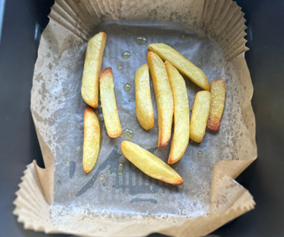 Air fryer liners in the test kitchen