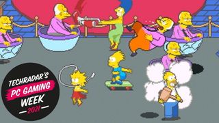 Screenshot of The Simpsons Arcade Game