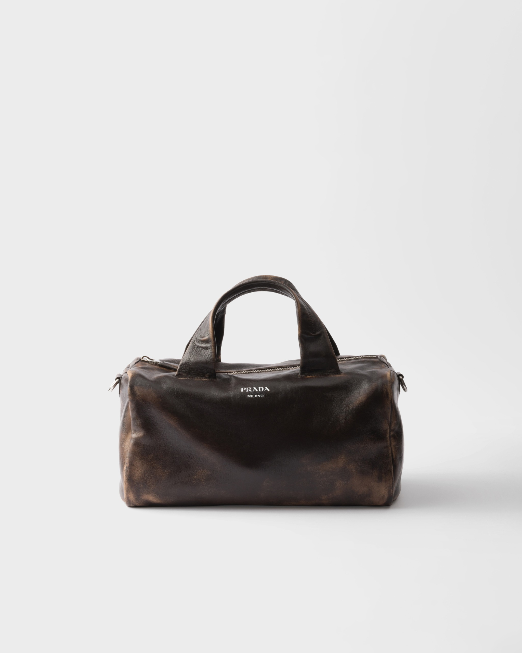 Small Nappa Leather Duffle Bag