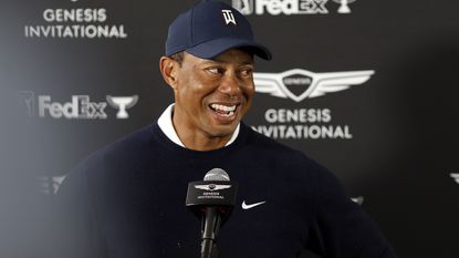 Tiger Woods at the Genesis Invitational