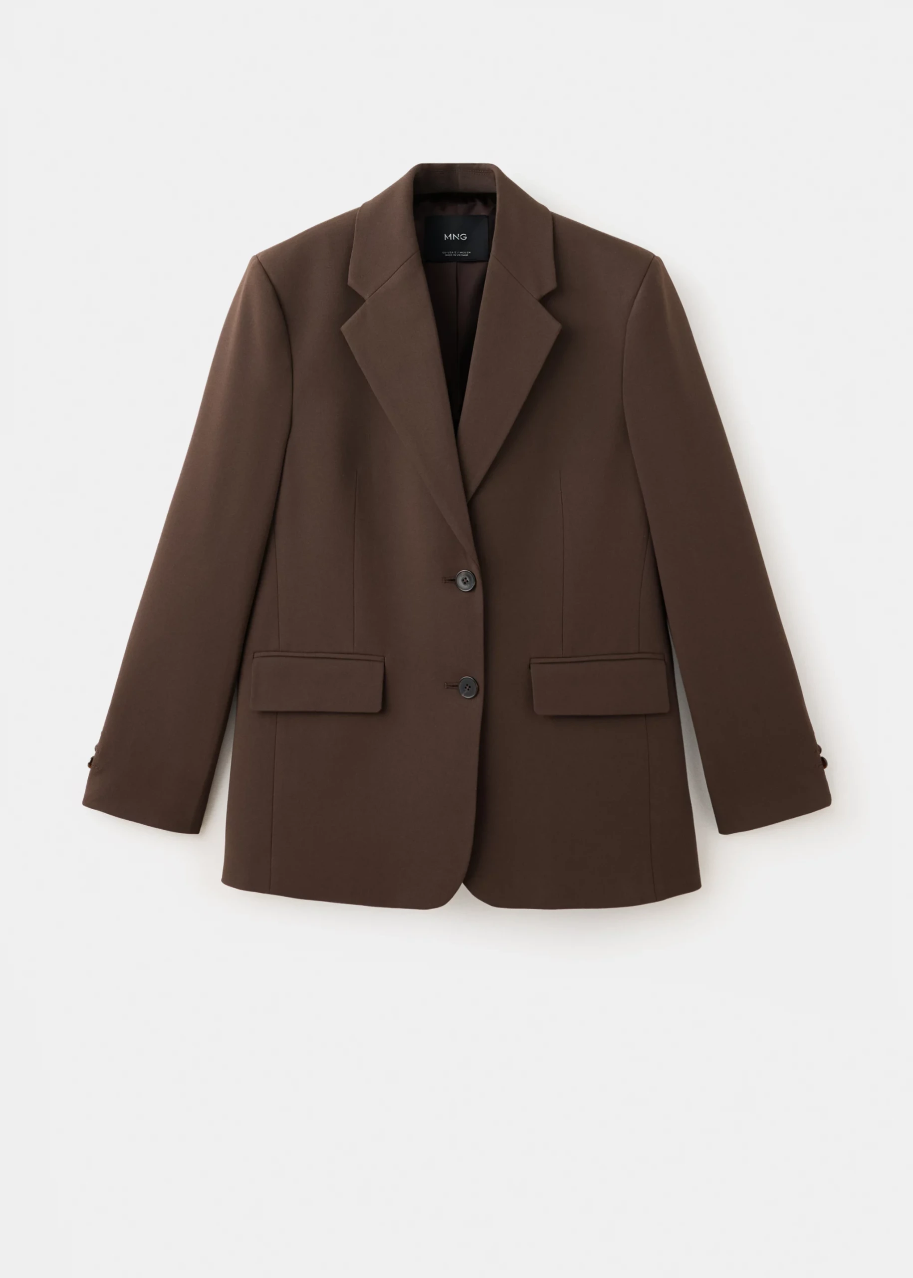 Straight Blazer With Flap Pockets - Women | Mango Usa