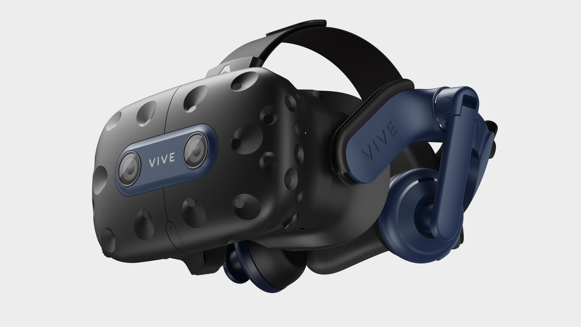 The HTC Vive Pro 2 on a grey background