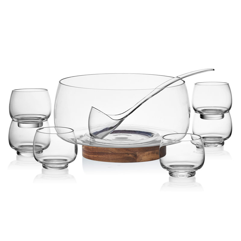 Mikasa Glenwood 8-Piece Punch Bowl Set | Wayfair