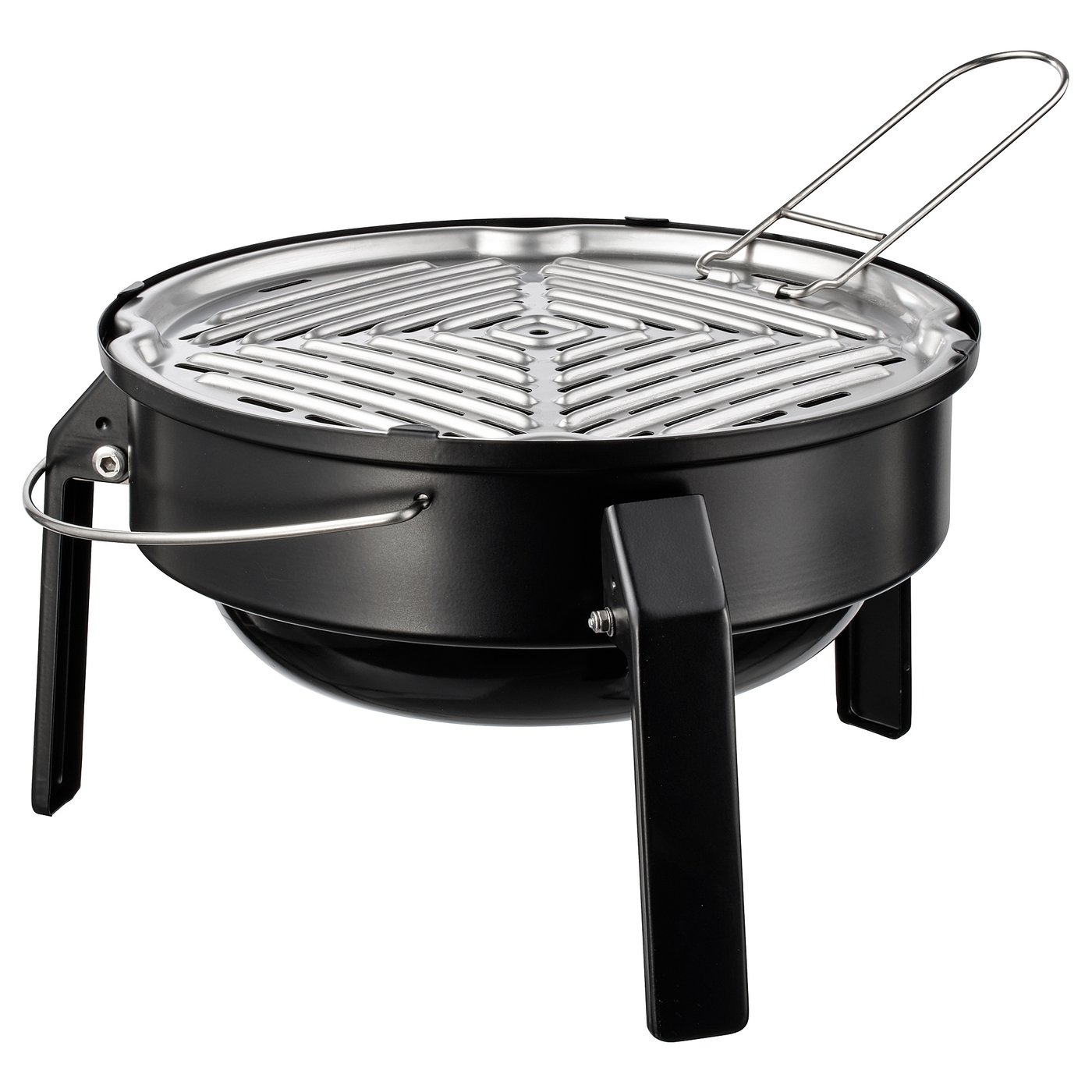 Korp&amp;Ouml;n Portable Charcoal Barbecue - Black