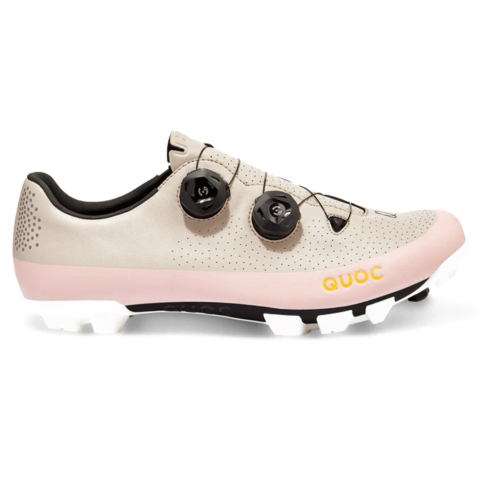 Quoc Gran Tourer XC off-road shoes in Sand and Salmon