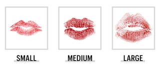 Different lip sizes