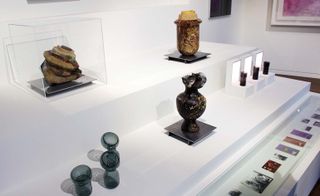 Some of his earlier pieces (initially presented during the 2014 Royal College of Art graduate show), and some new works
