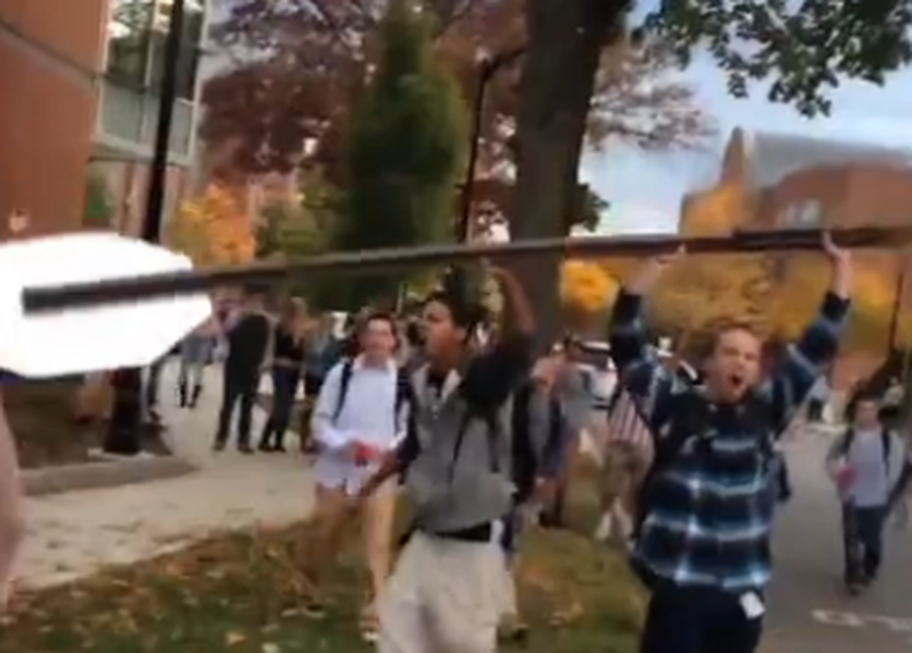 Riot police quell bedlam at New Hampshire Pumpkin Festival