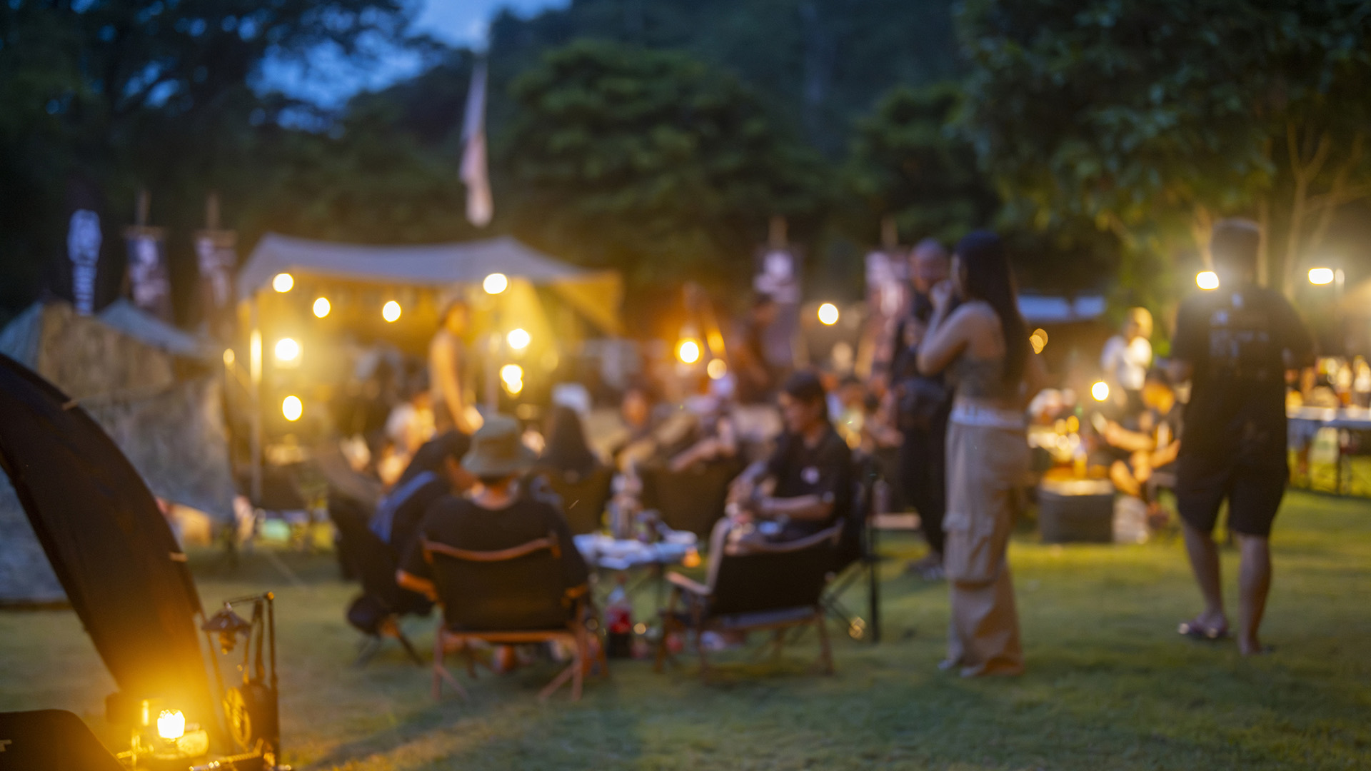 Festival camping