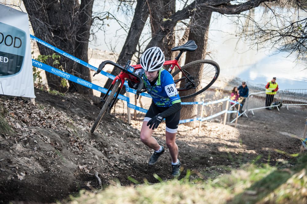 U23 rider Dana Gilligan from Ontario Province