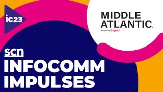 The Middle Atlantic and SCN InfoComm Impulses logo. 