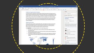 Microsoft Word on the ITPro background