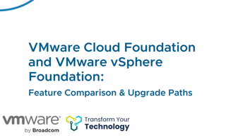 VMware Cloud Foundation and VMware vSphere Foundation