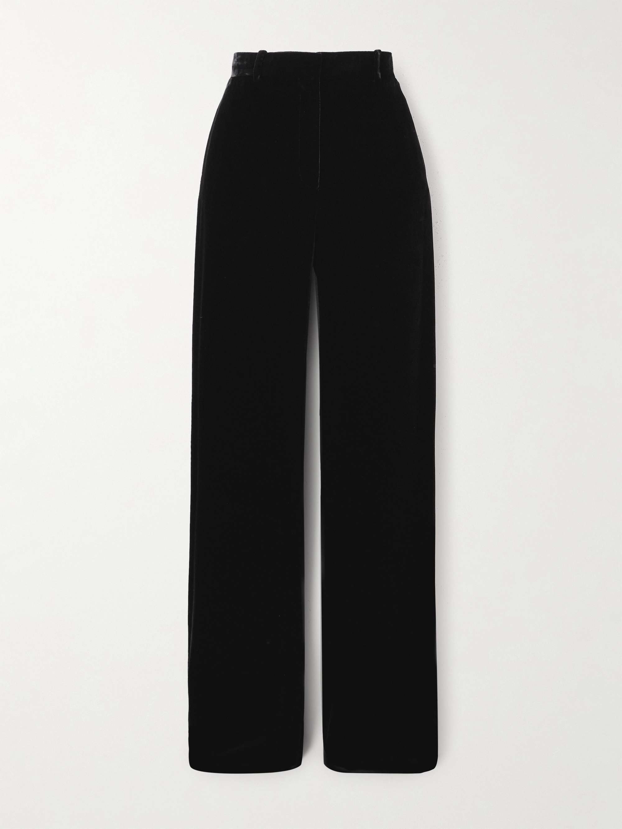 Goldie Velvet Wide-Leg Pants