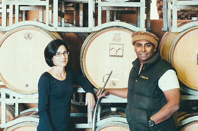 Maree Collis and Ray Nadeson, Lethbridge Wines