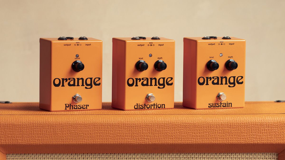 Orange effects pedals