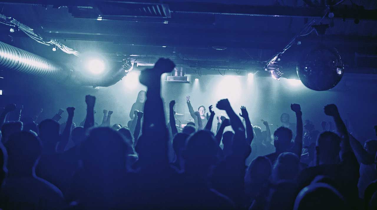Bleed From Within's beer launch show