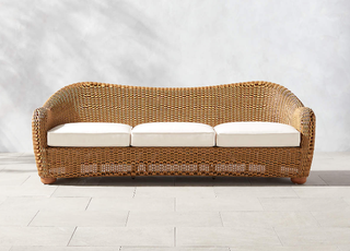 rattan outdoor sofa