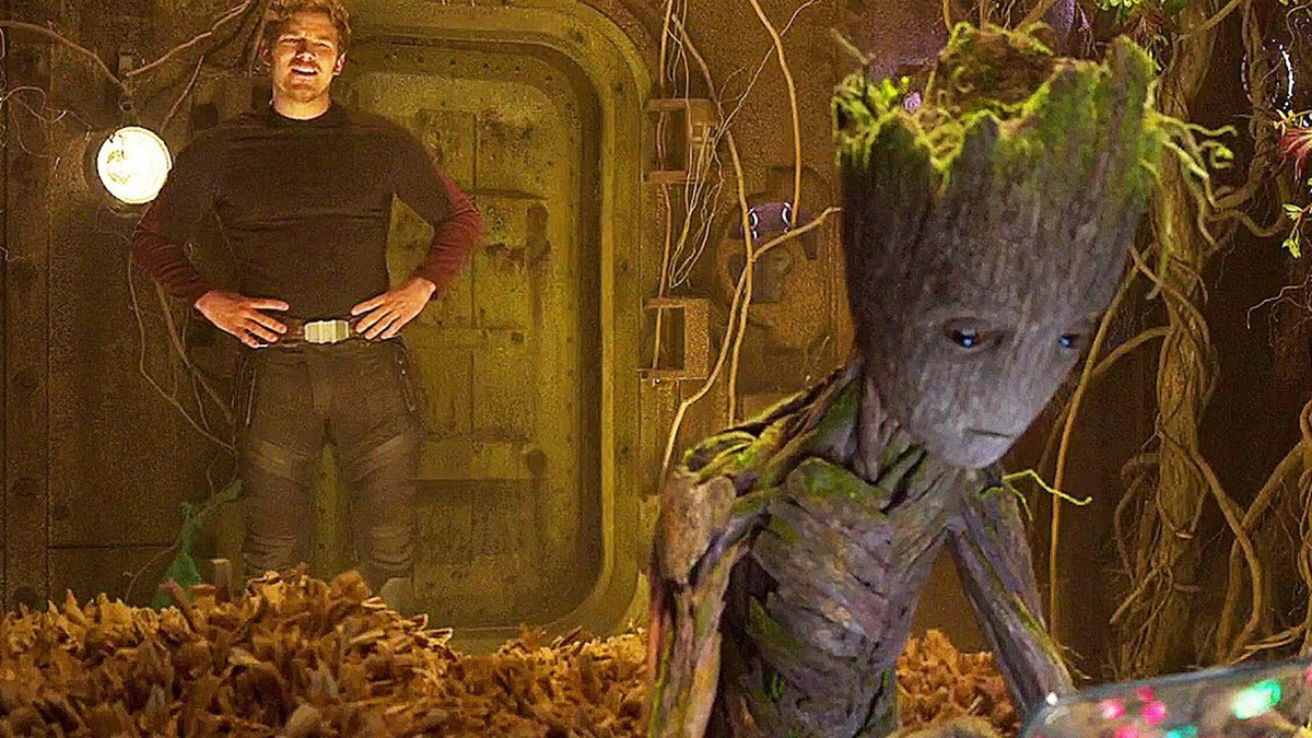 Teen Groot from one of the Guardians of the Galaxy vol. 2