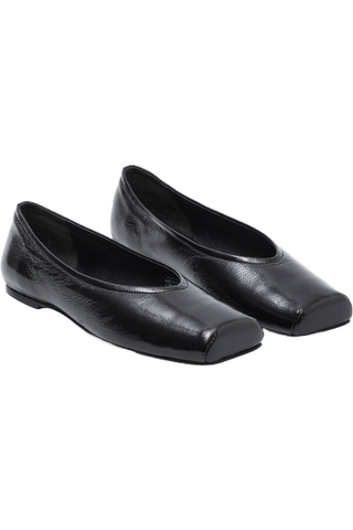 COS Square-Toe Ballet Flats (Were $170) 