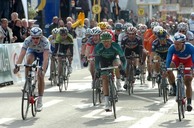 Arnaud Demare (FDJ) wins the final sprint