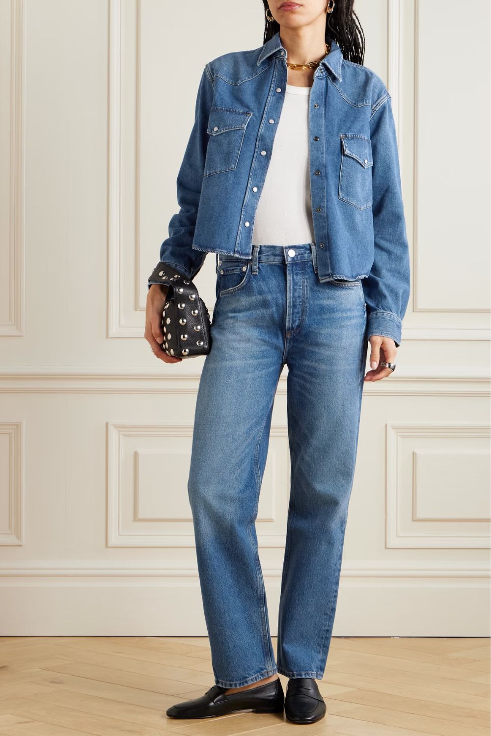 Citizens of Humanity Blaine high-rise straight-leg jeans