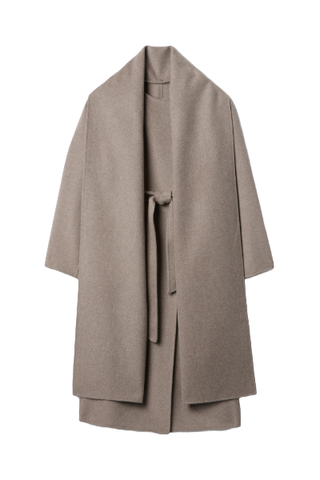 Gap Belted Double-Faced Wool Scarf Coat (Was $298) 