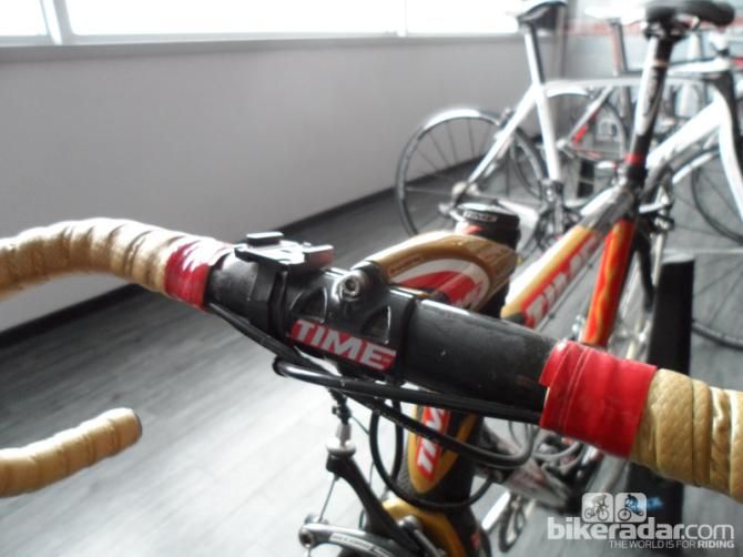 The bike Paolo Bettini rode to victory in the 2004 Olympic road race, Athens