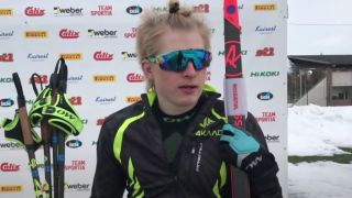 Remi Lindholm at skiing event
