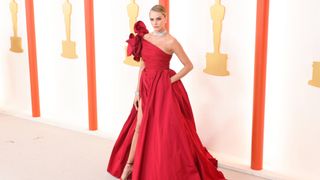 Oscars 2023 champagne red carpet