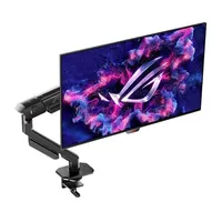 ASUS Asus Rog Swift 27” (26.5” Viewable) 1440p Oled Dsc Gaming Monitor (pg27aqdm-R) - Qhd (2560x1440) 240hz, 0.03ms, G-Sync Compatible, 99% Dci-P3, True 10-Bit, Monitor Arm Included, 3 Yr Warranty