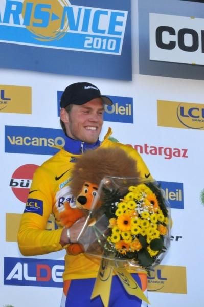 Boom (Rabobank) smiles to the crowd