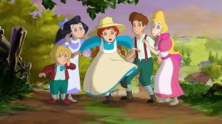 Anne up front in Anne of Green Gables: The Animated Series
