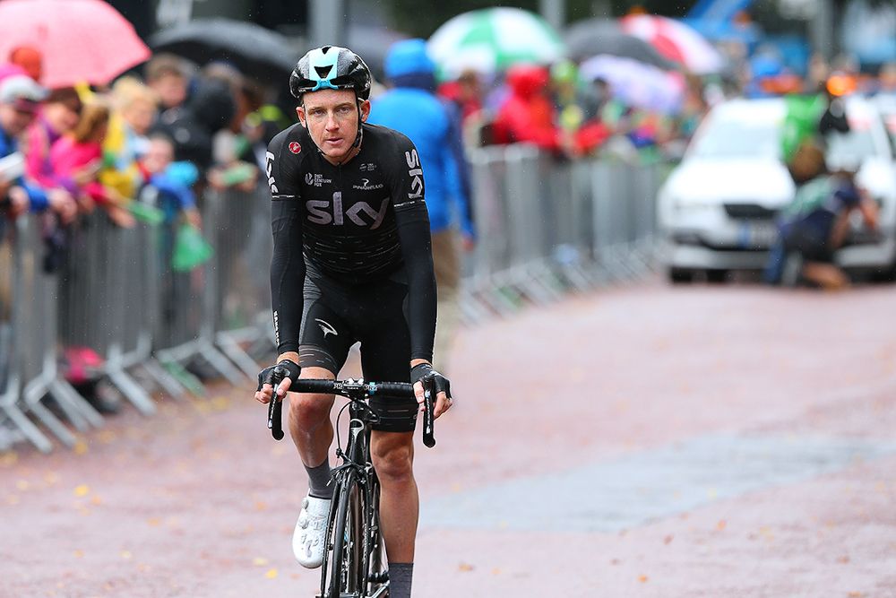 Tao Geoghegan Hart finishes the final stage at Tour of Britain
