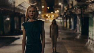 Margaret (Nicole Kidman) standing in the street in Expats episode 2 