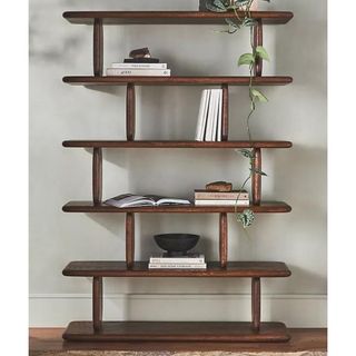 Kalle Sculptural Five-Tier Bookshelf